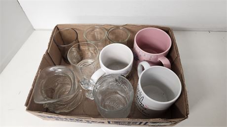Lot Of Glassware