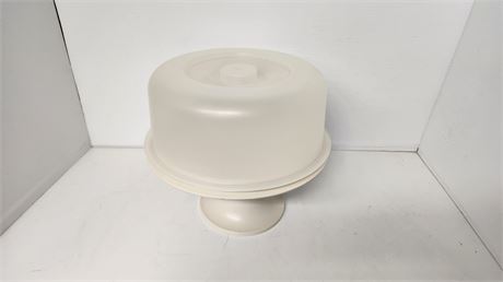 Vintage Tupperware Cake Stand