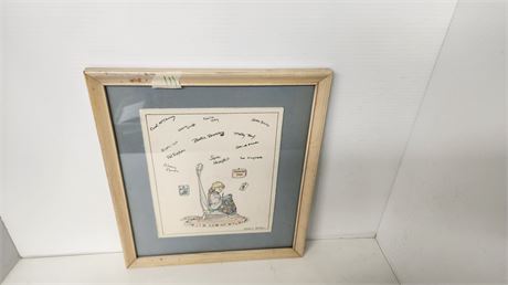 Framed Vintage Artwork