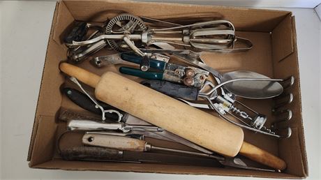 Lot Of Kitchen Utensils