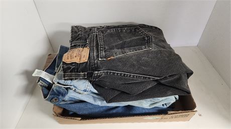 3 Pair Of Vintage Jeans
