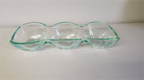 Heavy Glass Serving Dish