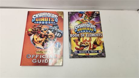 2 Skylander Guide Books
