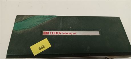 Leroy Lettering Kit