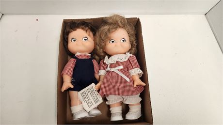 2 Campbell's Soup Collectable Dolls