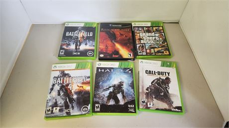 XBOX 360 Games & One Gamecube Game