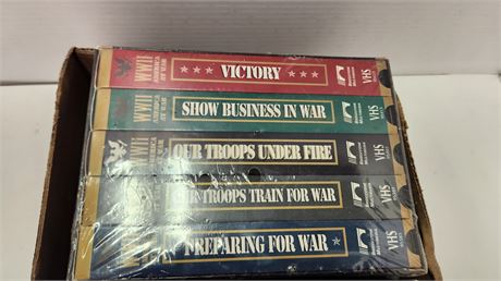 Various War VHS Tapes