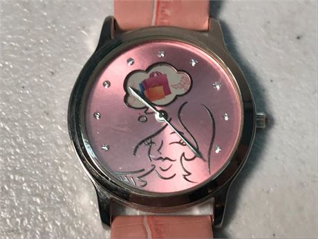 Debbie Brooks Pink Silver Watch