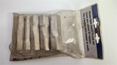 Shower Valve Socket Wrench Set