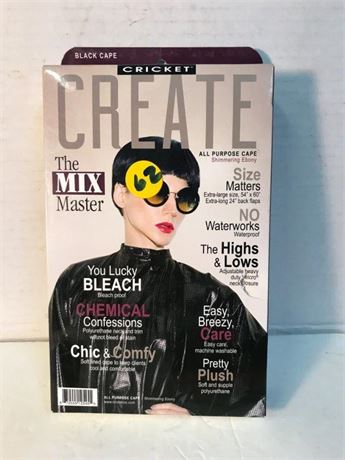Cricket Create Black Cape
