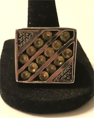 Stamped 316L SS Size 9.75 Ring