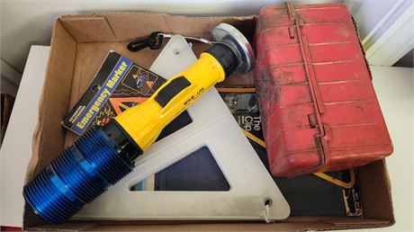 Wylie-Lite & Arrow Safety Device & Emergency Marker & Miscellaneous Items