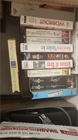 Lot Of VHS Movies