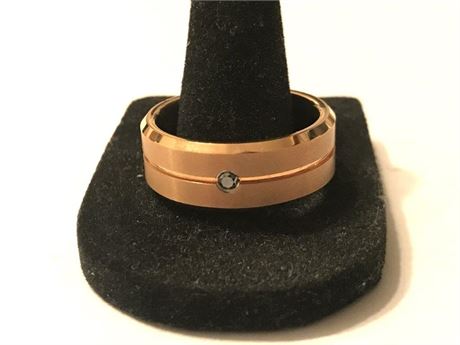 Stamped Tungsten China Size 9.5 Ring