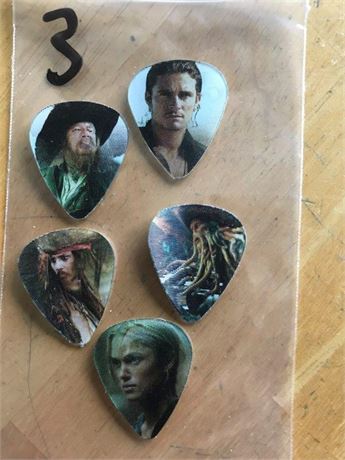 Pirates of the Caribbean Guitar Picks (#3)