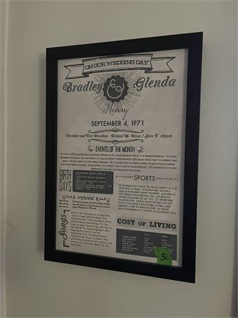 Vintage "Wedding Day"