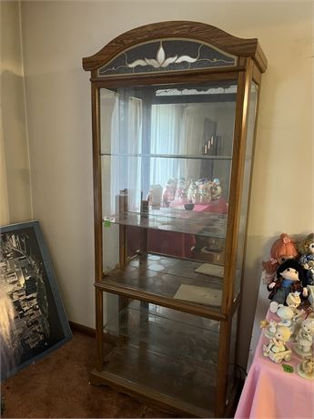 Lighted Curio Cabinet