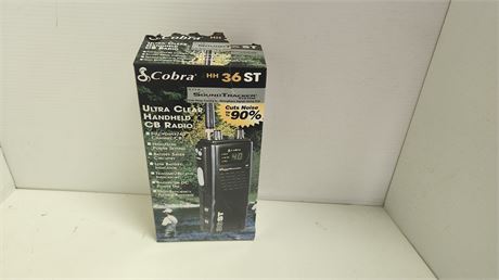 Cobra HH 36 ST Ultra Clear Handheld CB Radio. NOT TESTED