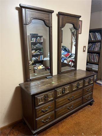 Dresser and Mirror