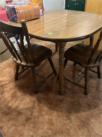 Table and Four Chairs
