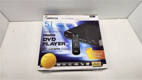 Impecca Home DVD & CD Player