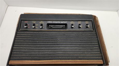 Atari System. No Cords Or Controllers. NOT TESTED