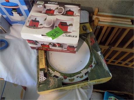 Dish Set, Country Life