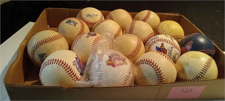 Lot Of Baseballs
