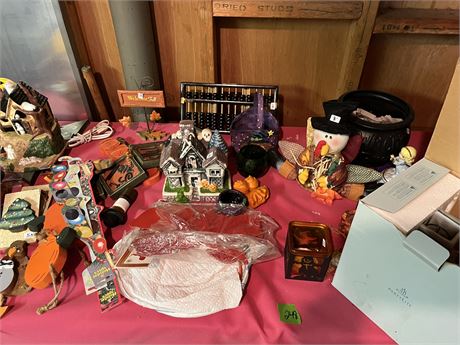 Fall, Halloween Decor