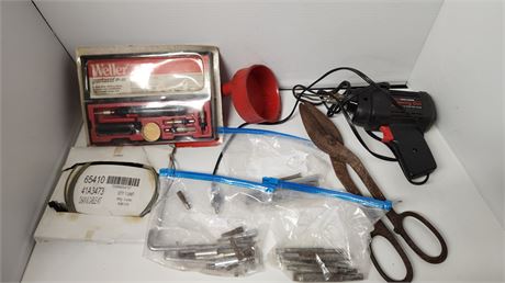 Weller Portasol P-1K & miscellaneous Tools