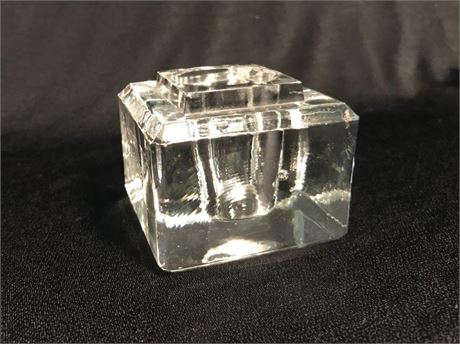 Glass Inkwell