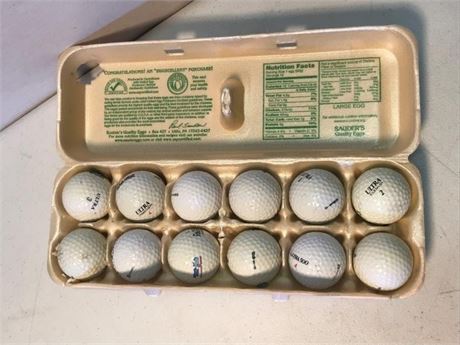 Dozen Ultra Golf Balls