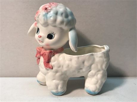 Vintage B/R (R/B) Made in Japan Sheep Planter