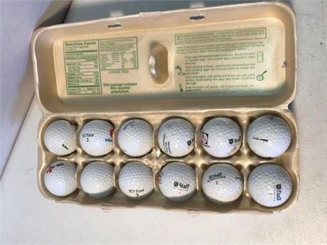 Dozen Wilson Golf Balls
