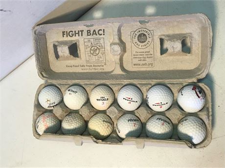 Dozen Pinnacle Golf Balls