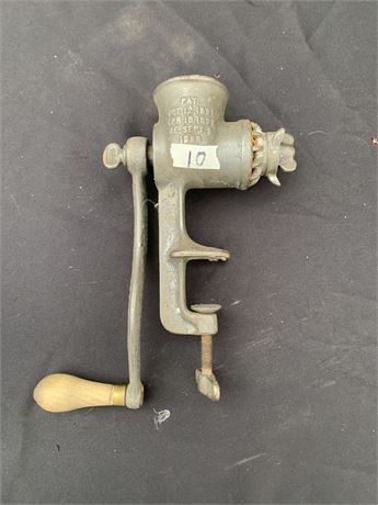 Vintage No. 1 Universal Food Or Meat Grinder By L. F. & C.