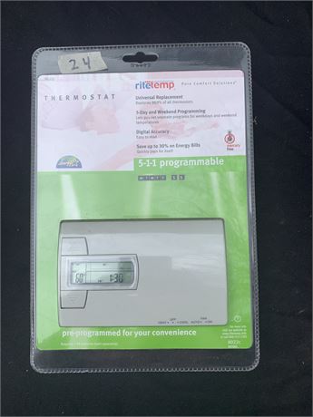 Programmable Heating Thermostat New In Package