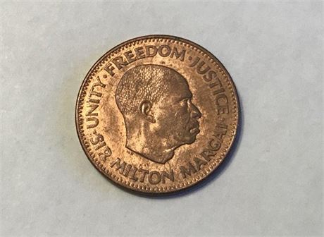 1964 Sierra Leone Half Cent