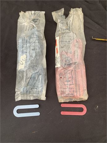 Lot Of Plastic Horseshoe U Shaped Shims