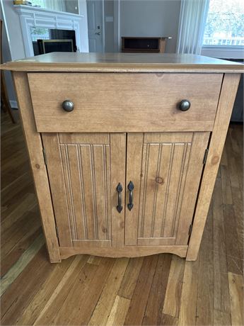 small wood, microwave or entertainment stand