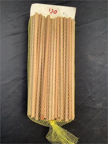 Lot Of Wood Dowel Rods 5/16 Approximately 30 Total In Lot