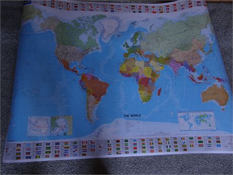 Large World Map