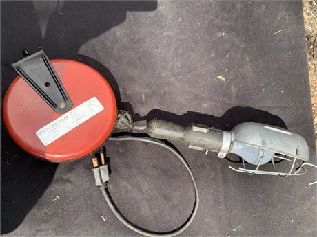 Sears Craftsman Retractable Garage Work Light Or Lamp