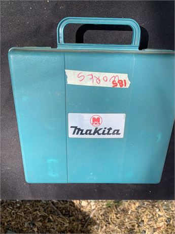 Makita 7.2 Volt Driver With Charger Case And One Battery Tested/Works