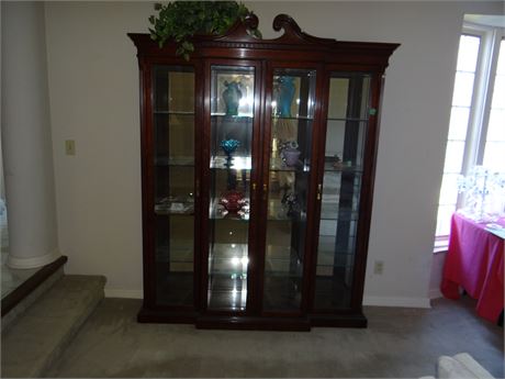 Lighted Curio Cabinet