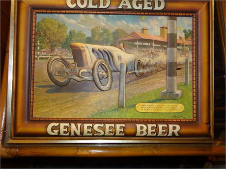 Beer Sign, Some Damage