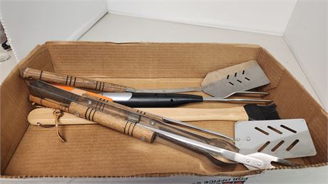 Lot Of Kitchen Utensils