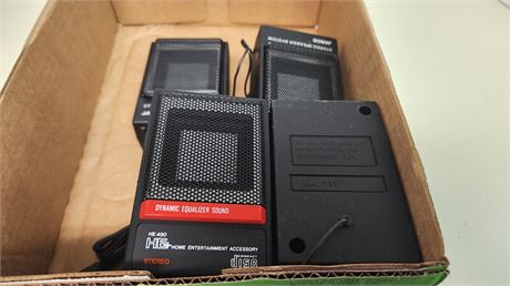 Lot Of Mini Speakers NOT TESTED