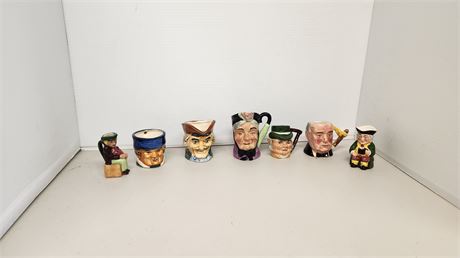 Lot Of Vintage Collector Mugs