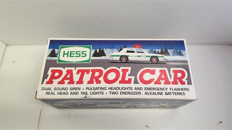 Hess Patrol Car In Original Box